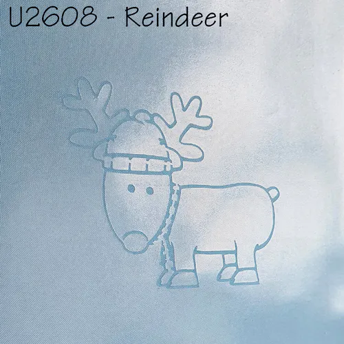 ibicci Reindeer Mesh stencil for childrens Christmas cookies